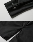 DOINDULGE Asymmetric Twisted Shirt with Sculptural Silhouette