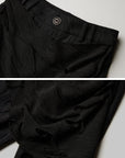 DOINDULGE Deconstructed Layered Wide-Leg Pants