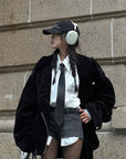 WARDEN EDGE Oversized Corduroy Jacket - PINKPARKS