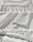 ROVENTE Polka Dot Halter Top & Skirt Set - PINKPARKS