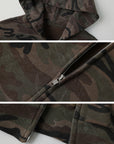 0122stepll Camo Zip-Up Hooded Sweatshirt