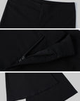 WARDEN EDGE Low-Waist Flared Trousers - PINKPARKS