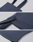 Hydrae Draped Jersey Halter Maxi Skirt Set