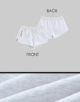 WARDEN EDGE Crewneck Sweatshirt + Shorts + Wide-Leg Pants Set - PINKPARKS