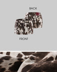 0122stepll Cow Print Mini Skirt