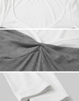 DreamyNerd Contrast Ribbed Long Sleeve Tee