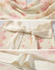 DreamyNerd Bloom Mesh Maxi Dress with Bow Back - PINKPARKS