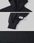 WARDEN EDGE Cropped Graphic Hoodie & Shorts Set