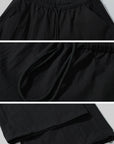 ROVENTE Multi-Pocket Wide Leg Trousers - PINKPARKS