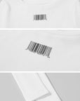 WARDEN EDGE Barcode Fitted Long Sleeve Tee