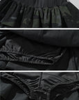 WARDEN EDGE Camo Layered Mini Skirt with Built-in Shorts