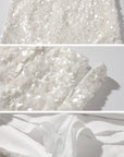 ROVENTE Sequin Embellished Mini Skirt