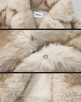 WARDEN EDGE Faux Fur Oversized Coat - PINKPARKS