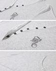 Rase le sol Washed Henley Jersey T-Shirt