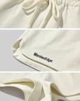 WARDEN EDGE Minimalist Ribbed Knit Lounge Set with Logo Embroidery