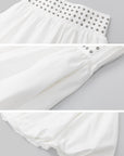 IAMXIAA 2-Way Eyelet Bubble Skirt