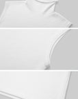 IAMXIAA High Neck Fitted Sleeveless Top