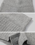 WARDEN EDGE Off-Shoulder Knit Sweater and Shorts Set - PINKPARKS