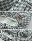 WARDEN EDGE Gingham Bubble Shorts - PINKPARKS