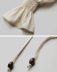 DOINDULGE Relaxed Pleated Shirt Jacket