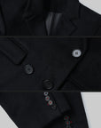 WARDEN EDGE Oversized Double-Breasted Wool Blazer - PINKPARKS