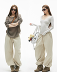 IAMXIAA Relaxed Drawstring Lounge Pants