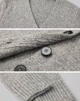 WARDEN EDGE Oversized Knit Cardigan - PINKPARKS