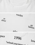 WARDEN EDGE Oversized Cotton Tee - PINKPARKS