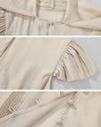 ROVENTE Sculpted Tie-Neck Corset Top - PINKPARKS