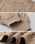 WARDEN EDGE Oversized Knitwear Set with Scar - PINKPARKS
