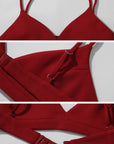 WARDEN EDGE Two-Piece Layered Tank & Bralette Set - PINKPARKS
