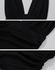 ROVENTE Draped Fitted Tank & Shorts Set - PINKPARKS