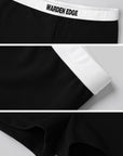 WARDEN EDGE Mini-short ajusté à taille contrastante pour superpositions streetwear