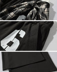 WARDEN EDGE Layered Waist Loose-Fit Track Pants - PINKPARKS