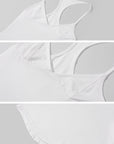 Rase Le Sol Camisole ajustée dos nageur en tissu extensible doux
