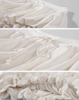 Rase le sol Ensemble Caraco en Dentelle Transparente & Bloomer Bouffant