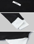 WARDEN EDGE Black Two-Layered Long Sleeve Top