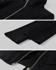 WARDEN EDGE Veste à fermeture éclair col montant Contour