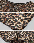 0122stepll Leopard Satin Lounge Pajama Set