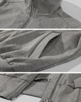 WARDEN EDGE Veste zippée structurée à col montant
