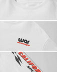 WARDEN EDGE Long Sleeve Graphic Tee with California Speedway Print