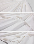 Rase le sol Asymmetric Draped Maxi Skirt