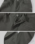 WARDEN EDGE Sculpted Draped Flare Pants