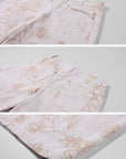 Hydrae Floral Washed Wide Leg Pants