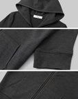 IAMXIAA Fitted Zip-Up Hoodie & Low-Rise Flare Set