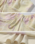 DreamyNerd Floral Mesh Slip Maxi Dress - PINKPARKS