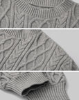 WARDEN EDGE Grey Lazy Chic Sweater Set - PINKPARKS