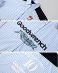 WARDEN EDGE Chemise Oversize à Rayures Racing