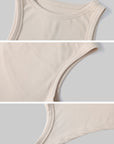 WARDEN EDGE Asymmetrical vest with skirt & pleated skirt set