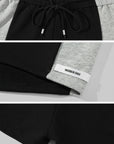 WARDEN EDGE Sculpted Zip-Up Hooded Jacket & Shorts Set